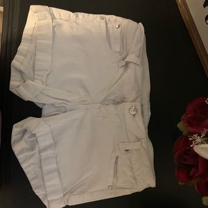 White shorts size 1